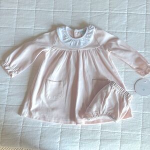 NWT Edgehill Collection 6M Baby Girl Dress with Bloomers